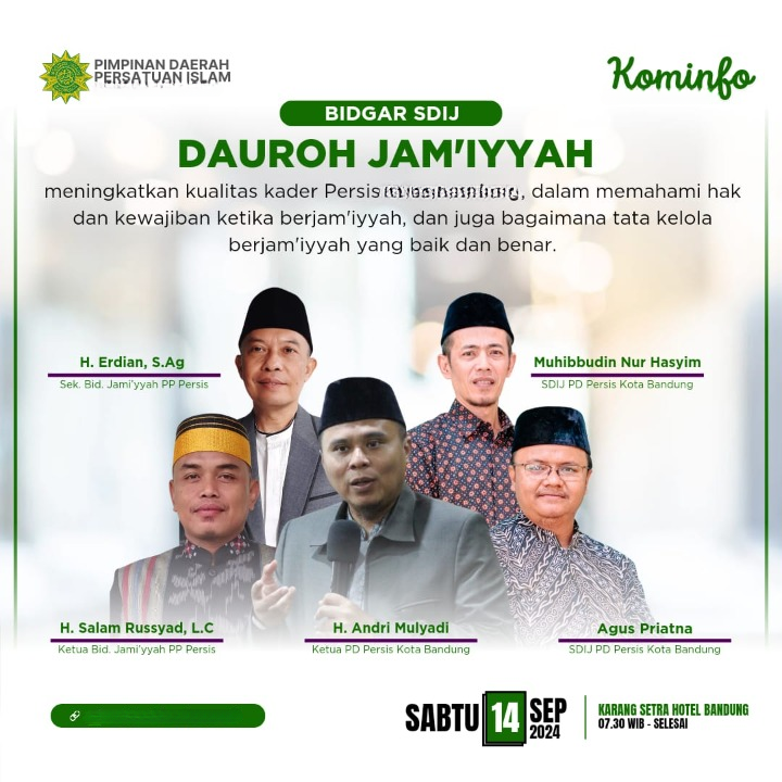 Dauroh Jamiyyah SDIJ PD PERSIS Kabupaten Batang